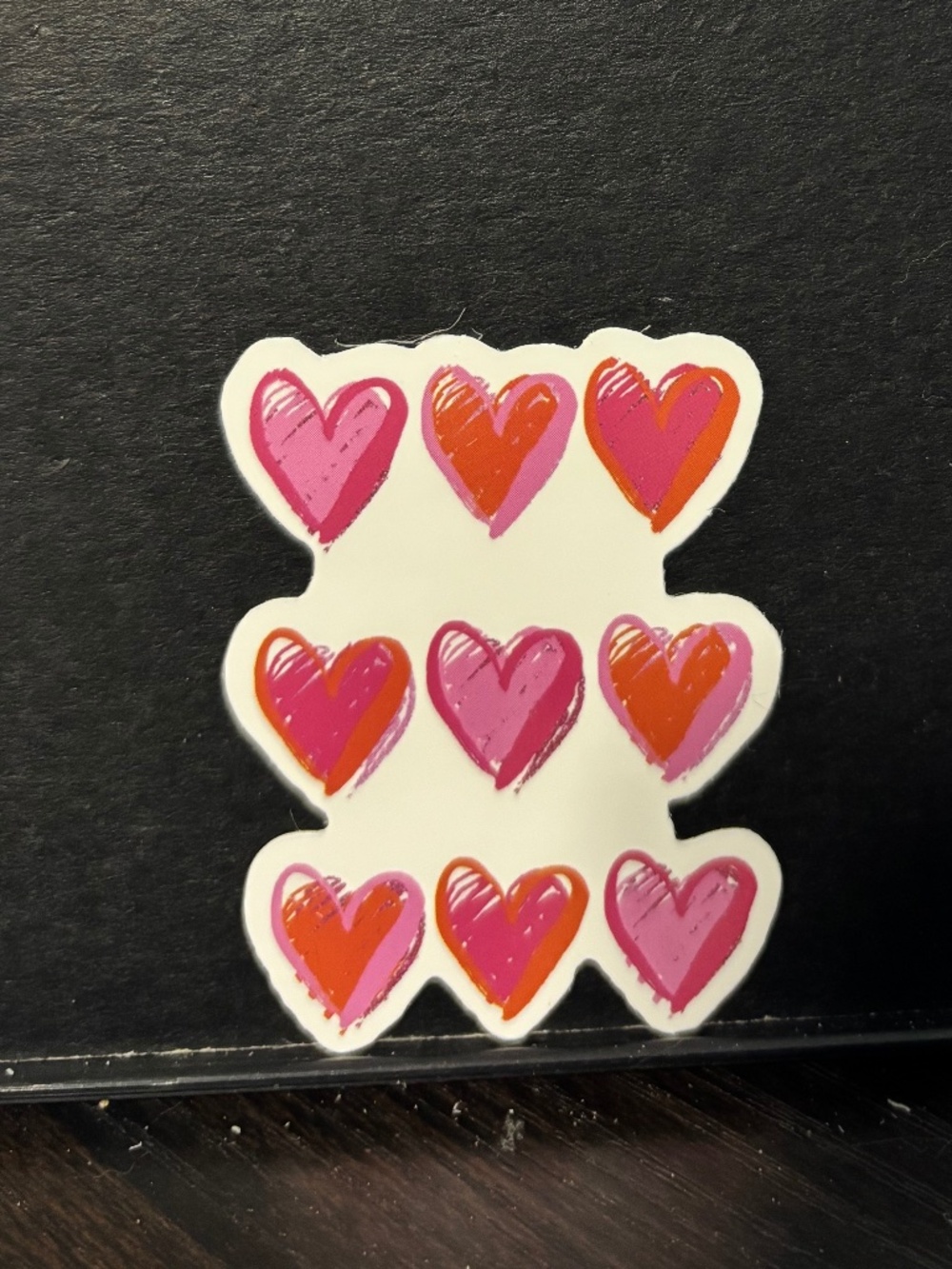 Heart sticker